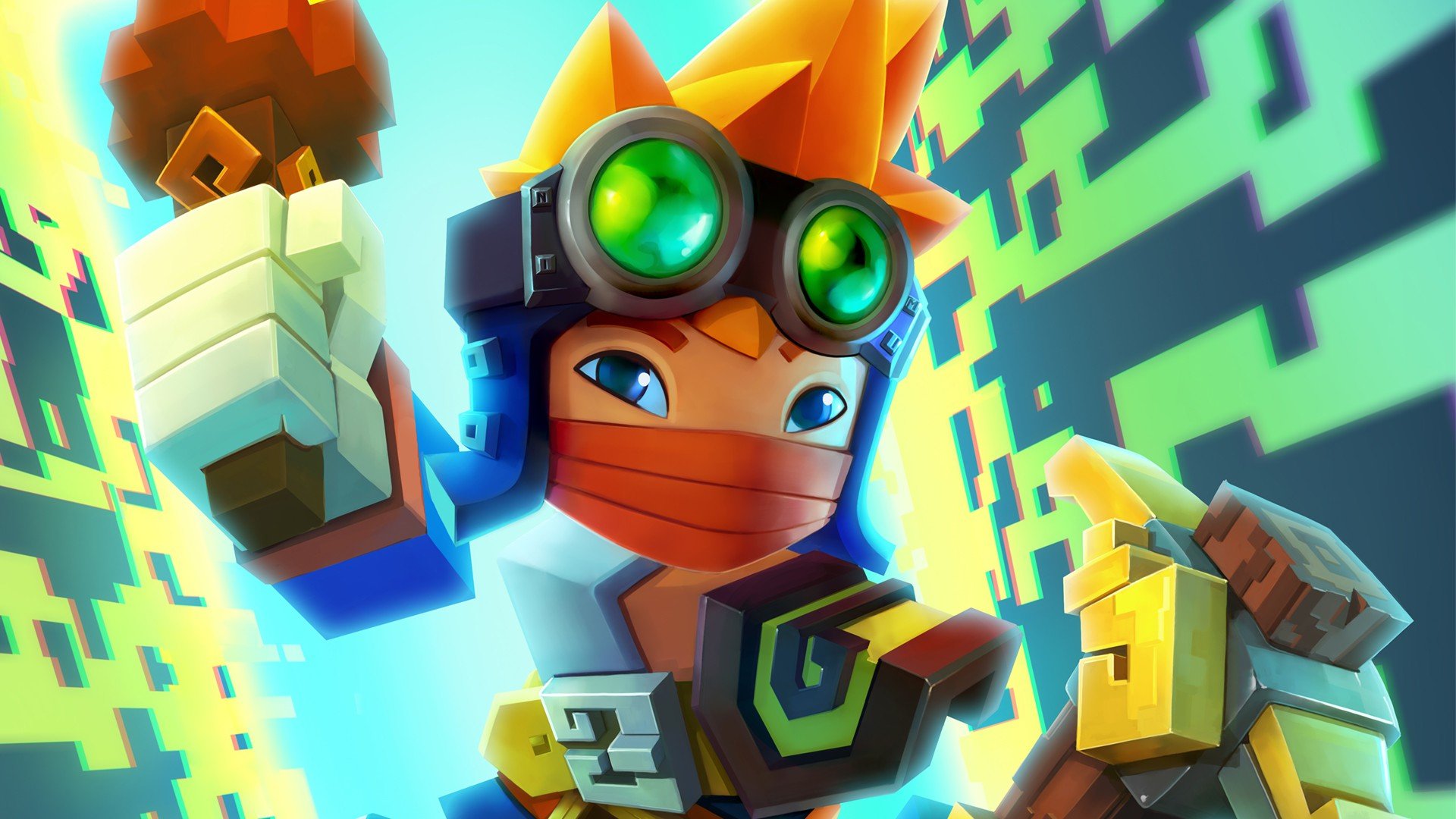 video games, SkySaga, Colorful Wallpaper