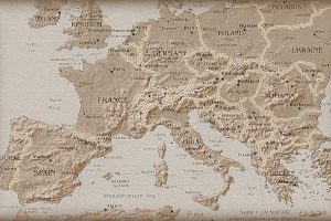 map, Europe