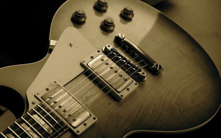 vintage, Music, Gibson Les Paul HD Wallpaper Desktop Background