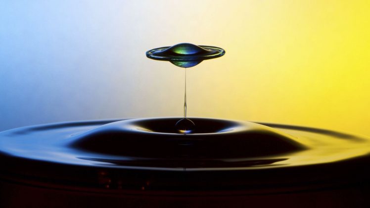 water, Saturn, Liquid HD Wallpaper Desktop Background