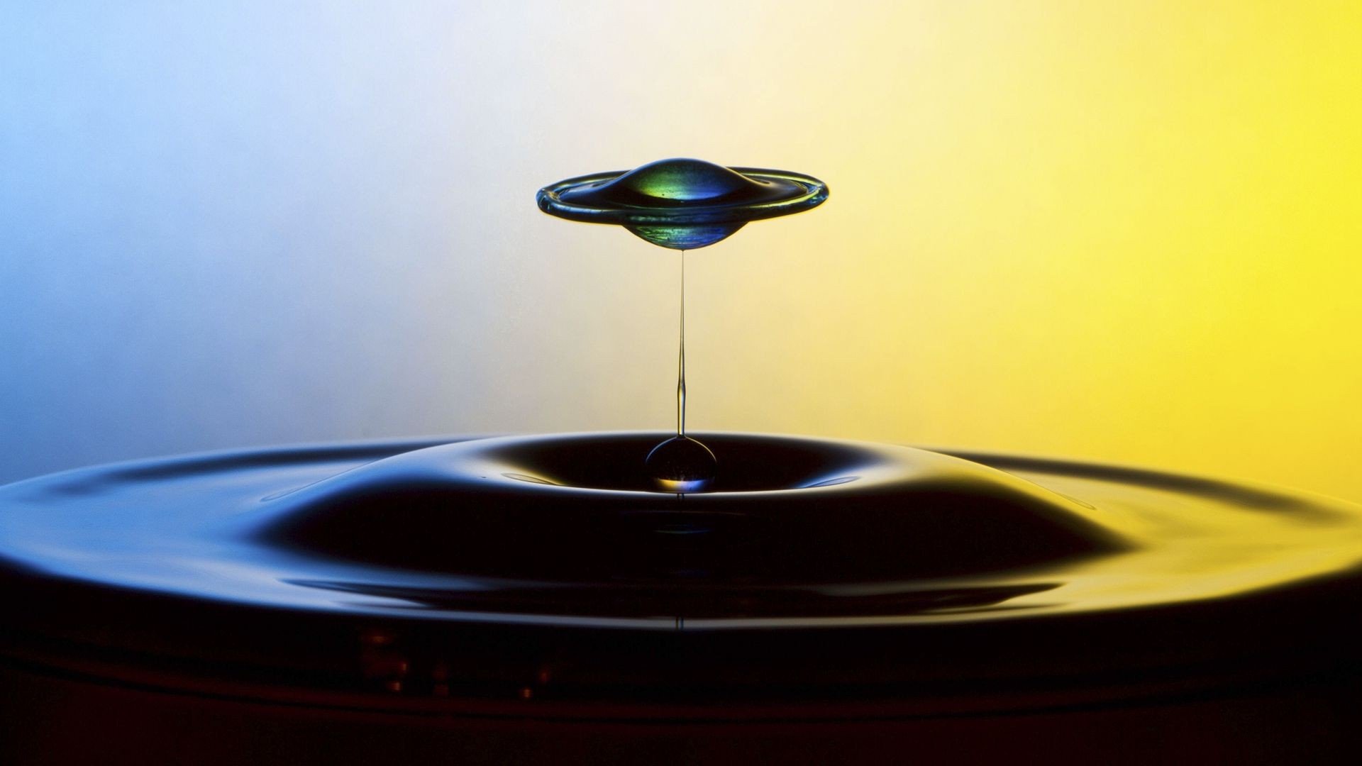 water, Saturn, Liquid Wallpaper