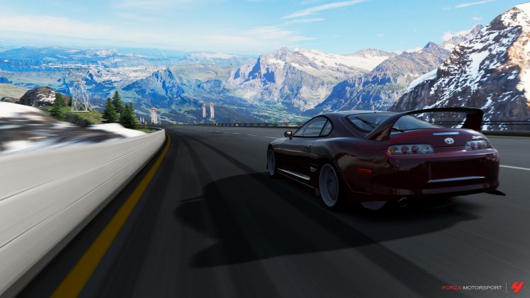 Toyota Supra, Forza Motorsport 4, Video games, Forza Motorsport HD Wallpaper Desktop Background