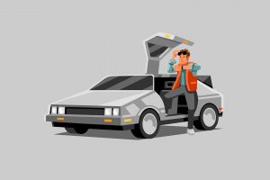 DeLorean, Back to the Future