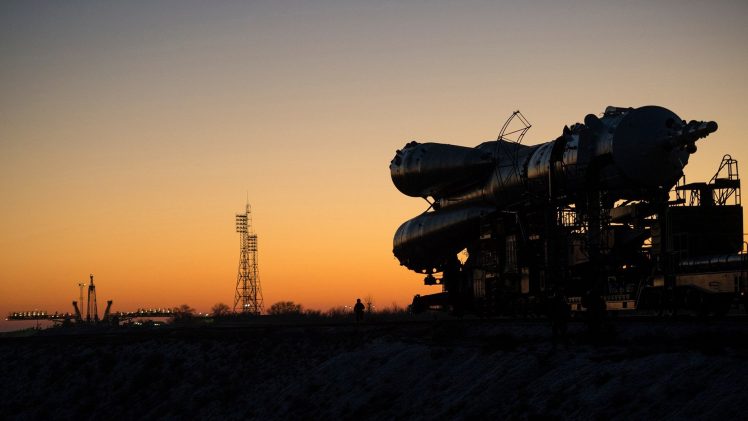 Roscosmos, Baikonur Cosmodrome, Rocket, Soyuz HD Wallpaper Desktop Background