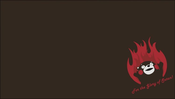 Satan, Kumamon, Fire HD Wallpaper Desktop Background