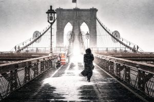 bridge, Rain, Photography