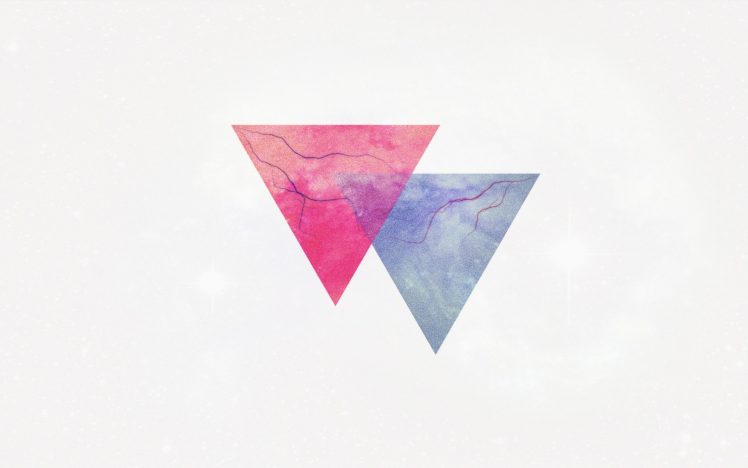 triangle, Minimalism, Veins HD Wallpaper Desktop Background