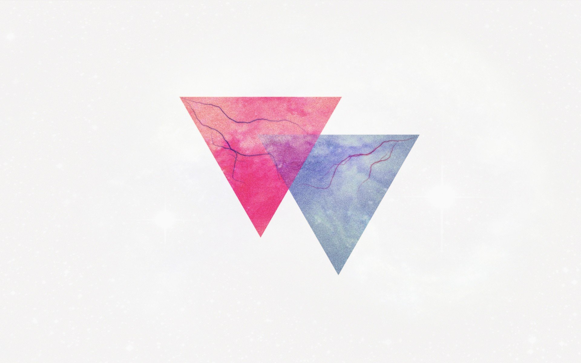 triangle, Minimalism, Veins Wallpaper