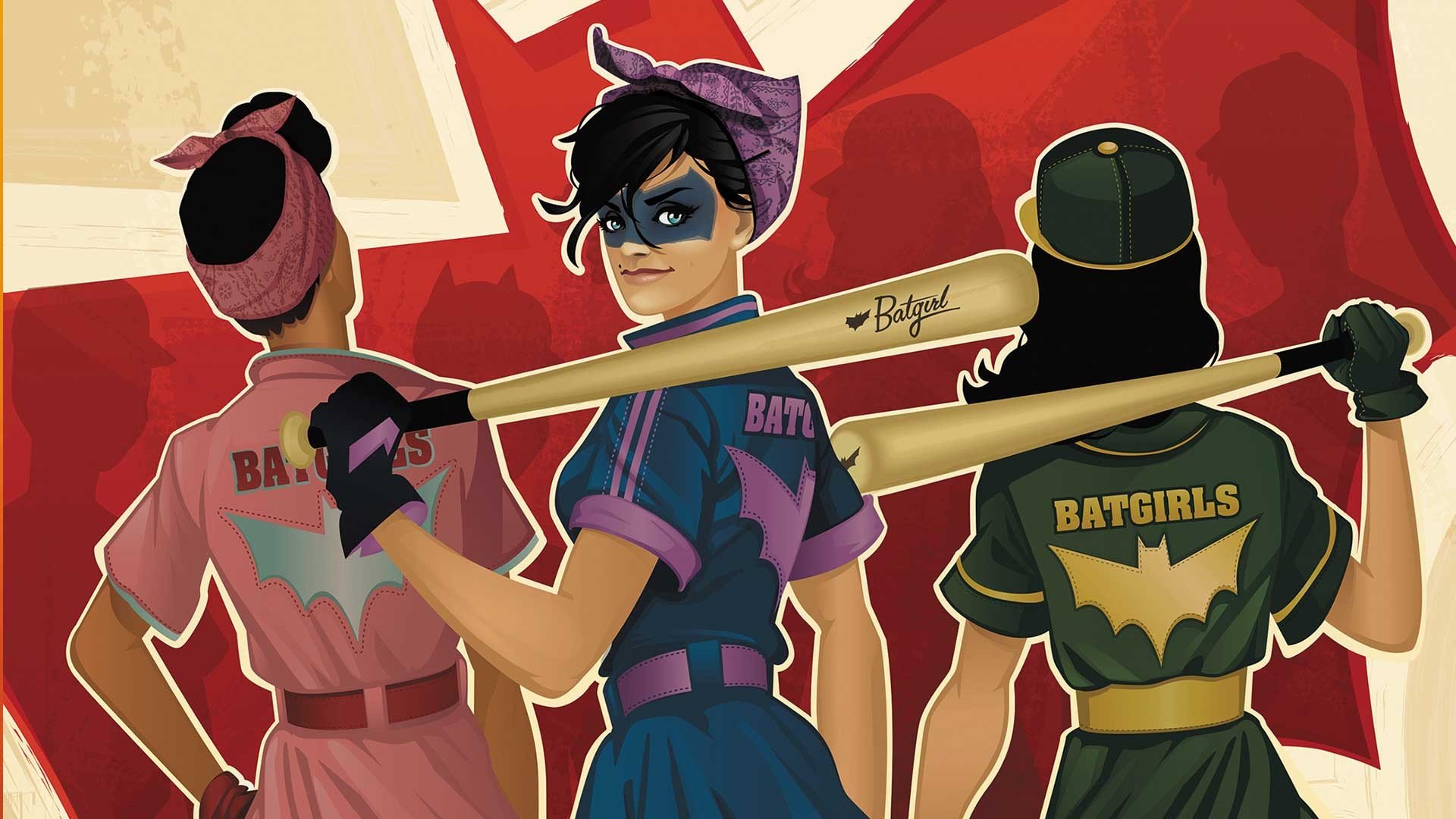 Batgirl, Pinup models, DC Comics Wallpaper