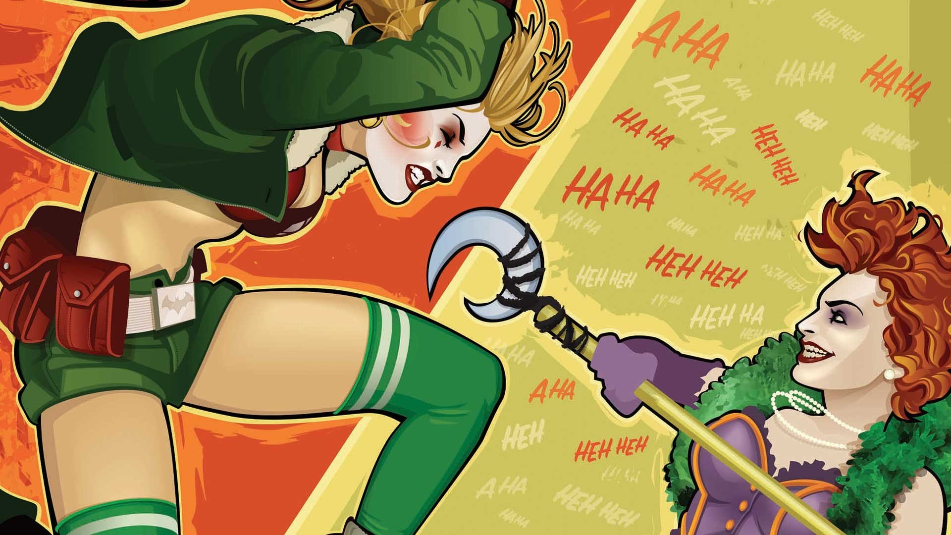 Harley Quinn, Pinup models, DC Comics, Jokers Daughter Wallpaper