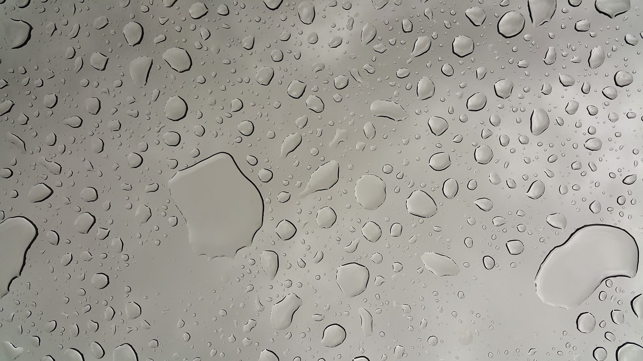 water on glass, Water drops Wallpaper