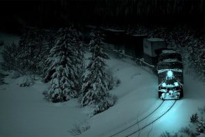 snow, Railway