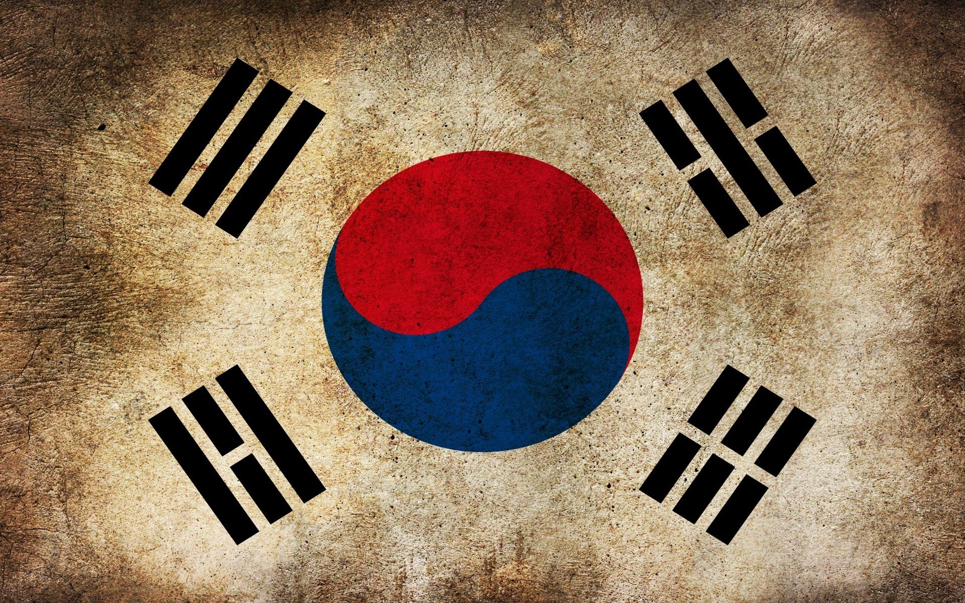 Asian, South Korea, Flag, Korean, Taegeukgi Wallpaper