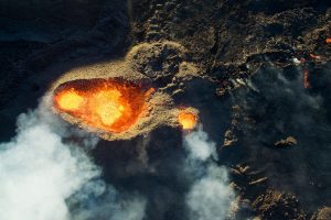 Jonathan Payet, Drone, France, Lava, Volcano