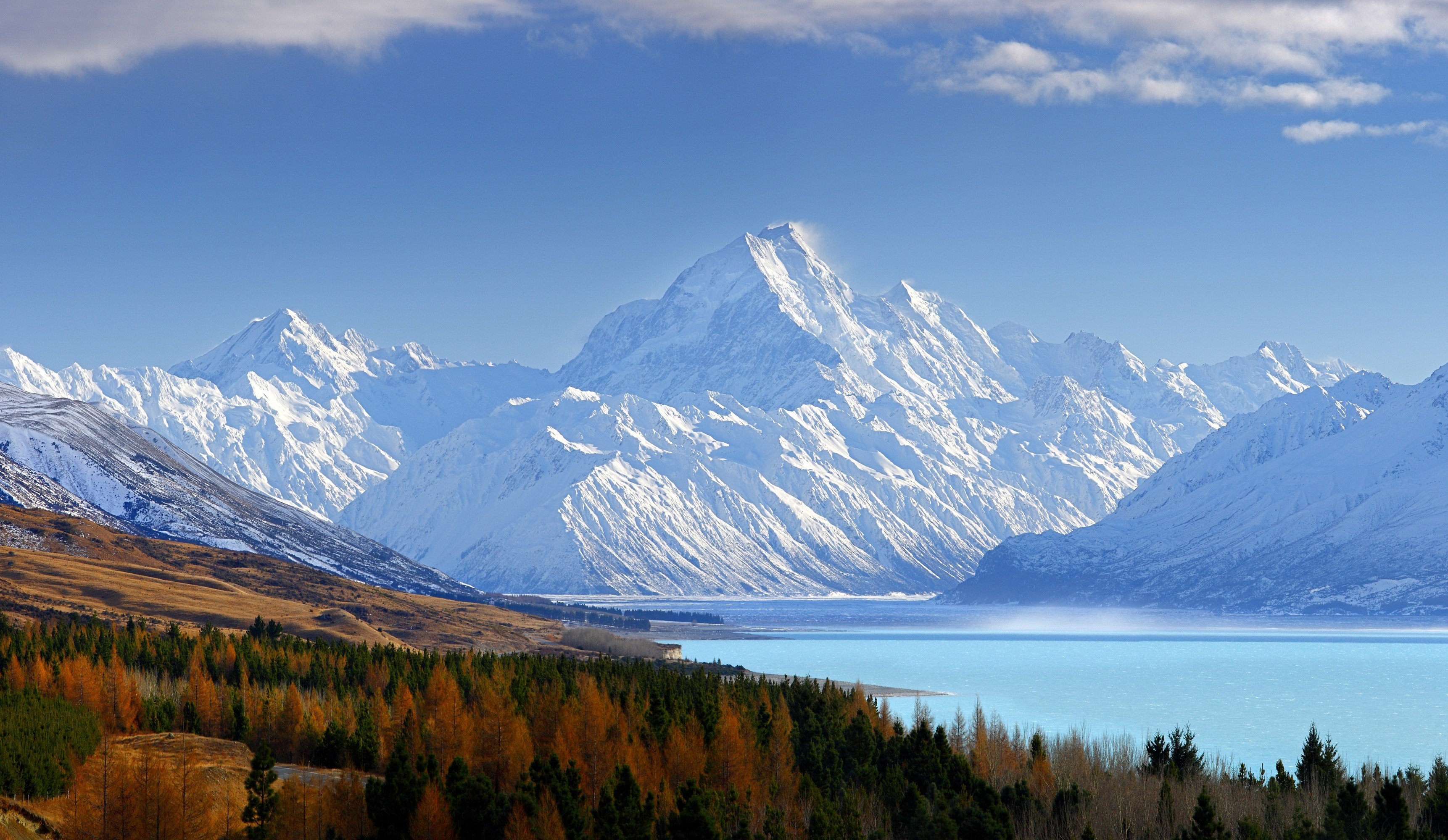 lake, Mountains Wallpaper