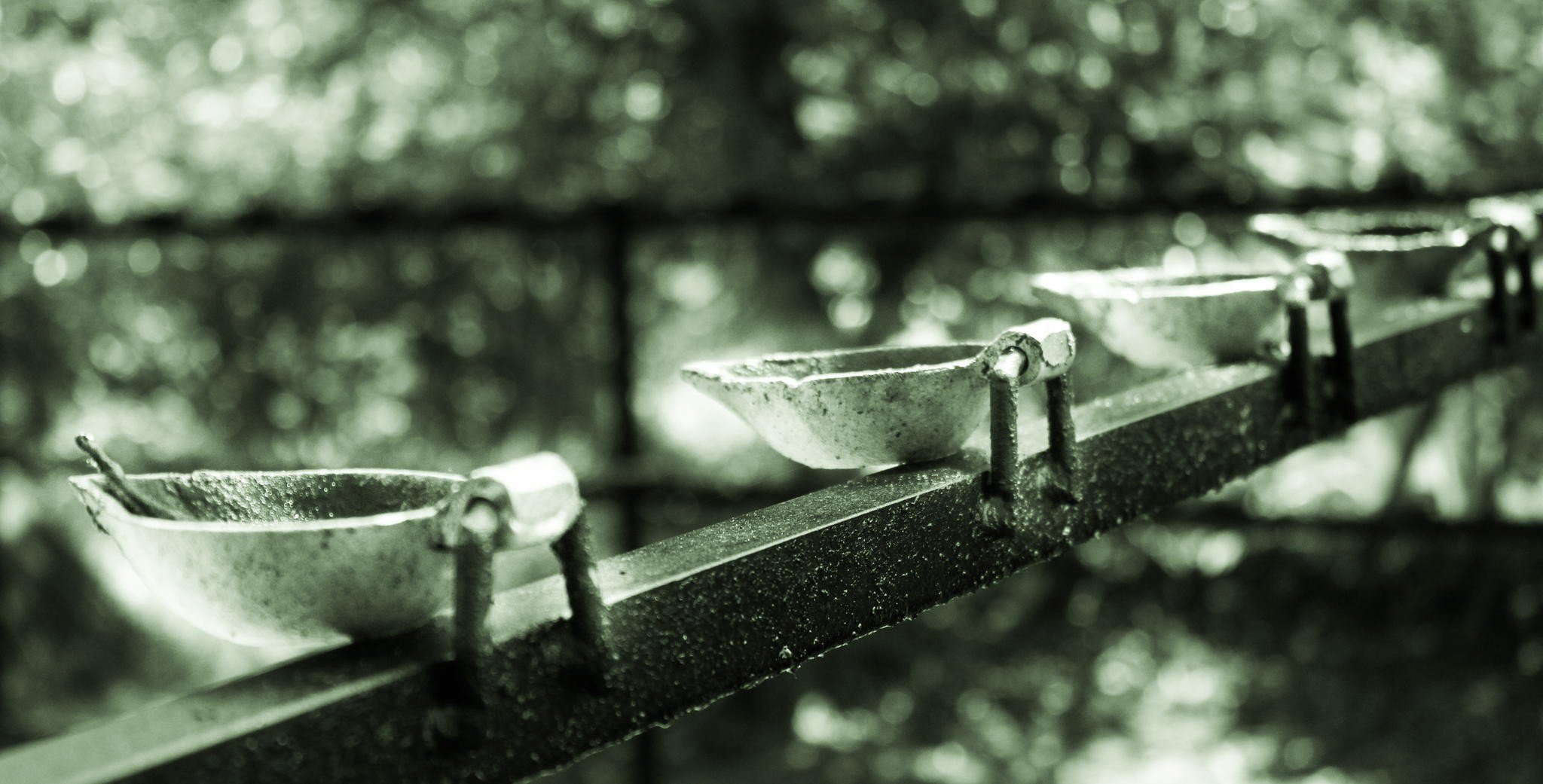 macro, Lamp, Bokeh, Steel Wallpaper