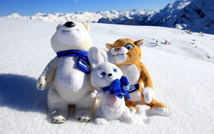 snow, Toys, Sochi HD Wallpaper Desktop Background