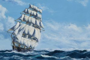 sailing ship, John Bentham Dinsdale