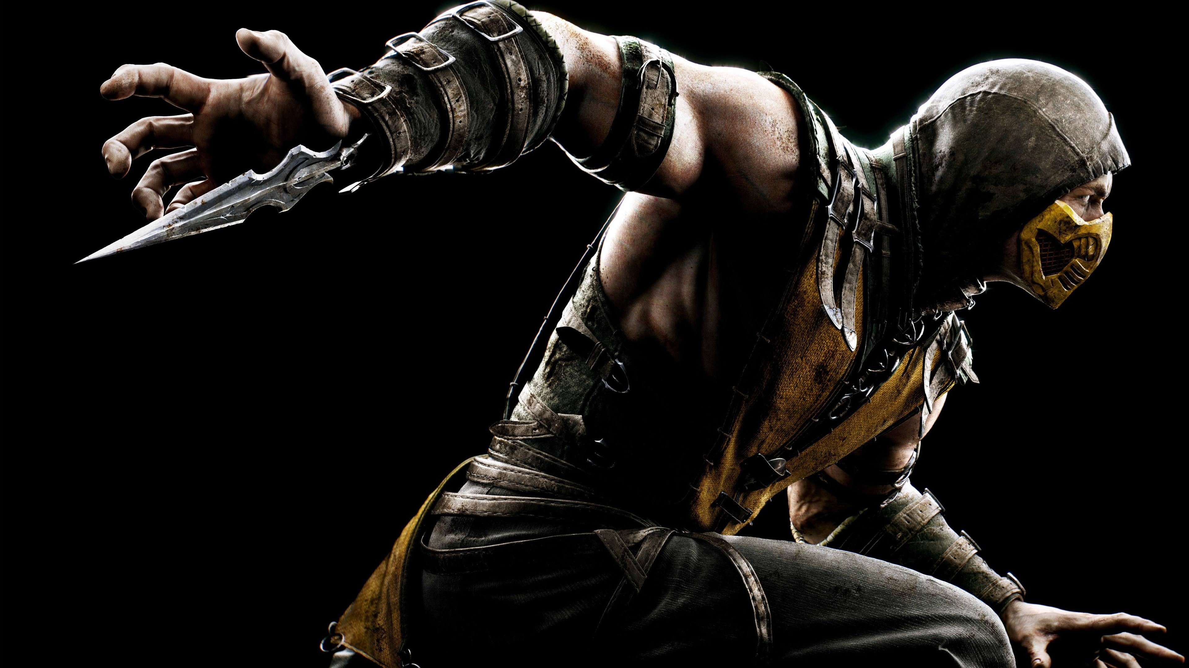 Mortal Kombat, Scorpion Wallpaper