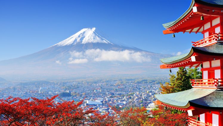 Japan, Mountains HD Wallpaper Desktop Background