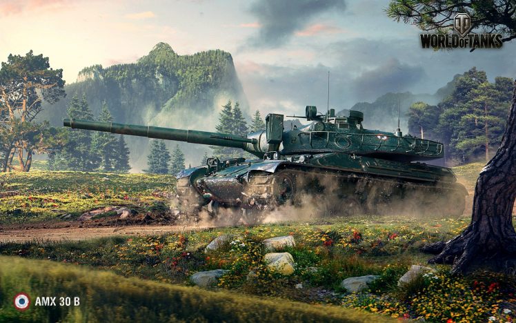 World of Tanks, AMX 30B HD Wallpaper Desktop Background