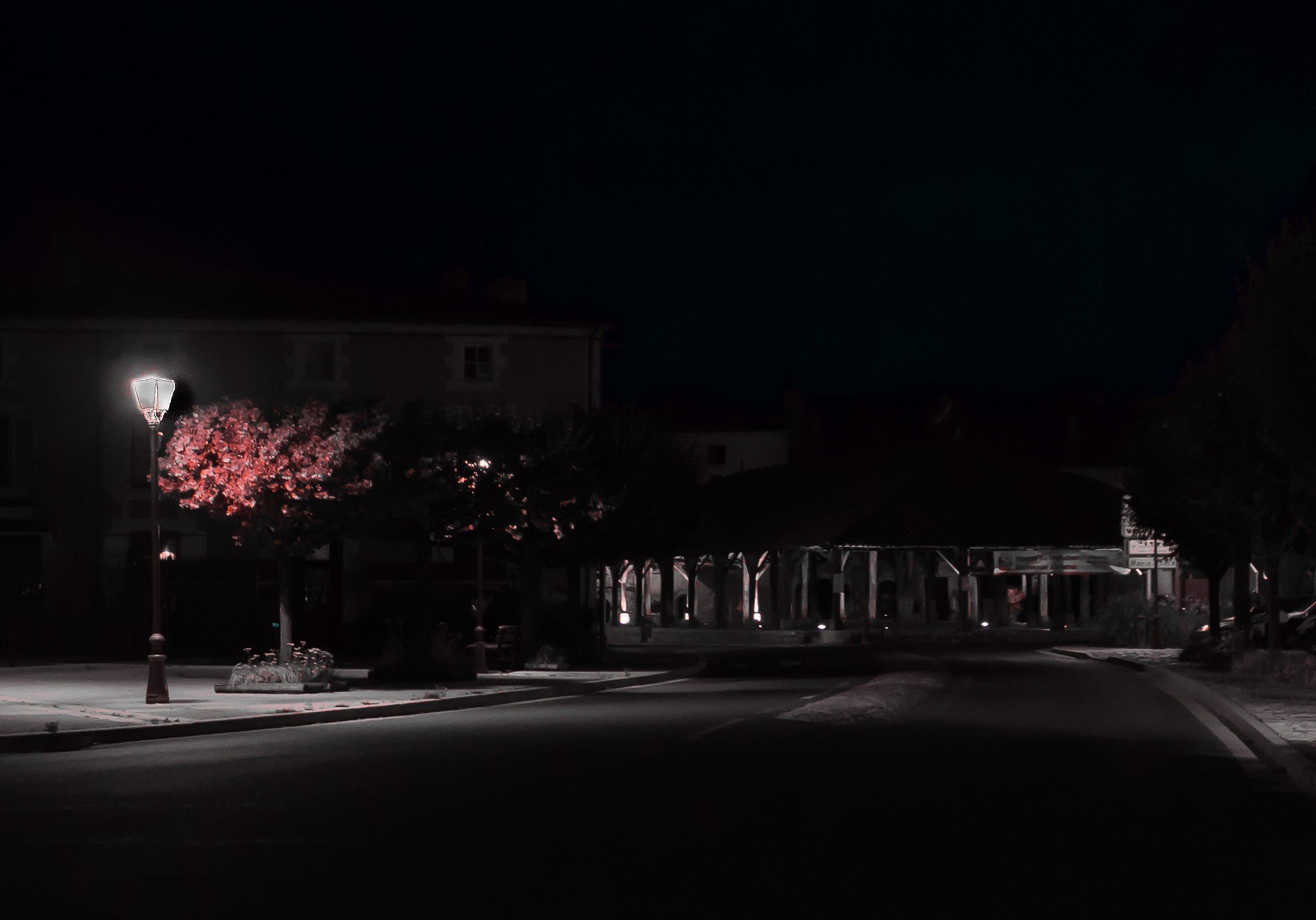 photography, Street, Lights, Road, Stores, Buildings Wallpaper