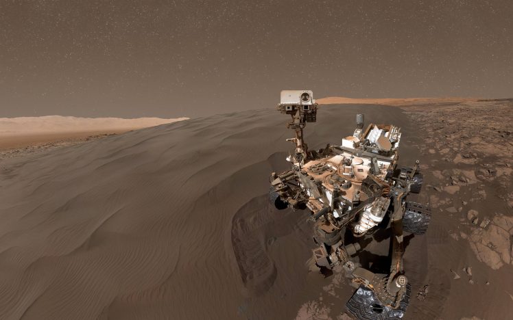 Mars, Robotic rover, Curiosity HD Wallpaper Desktop Background