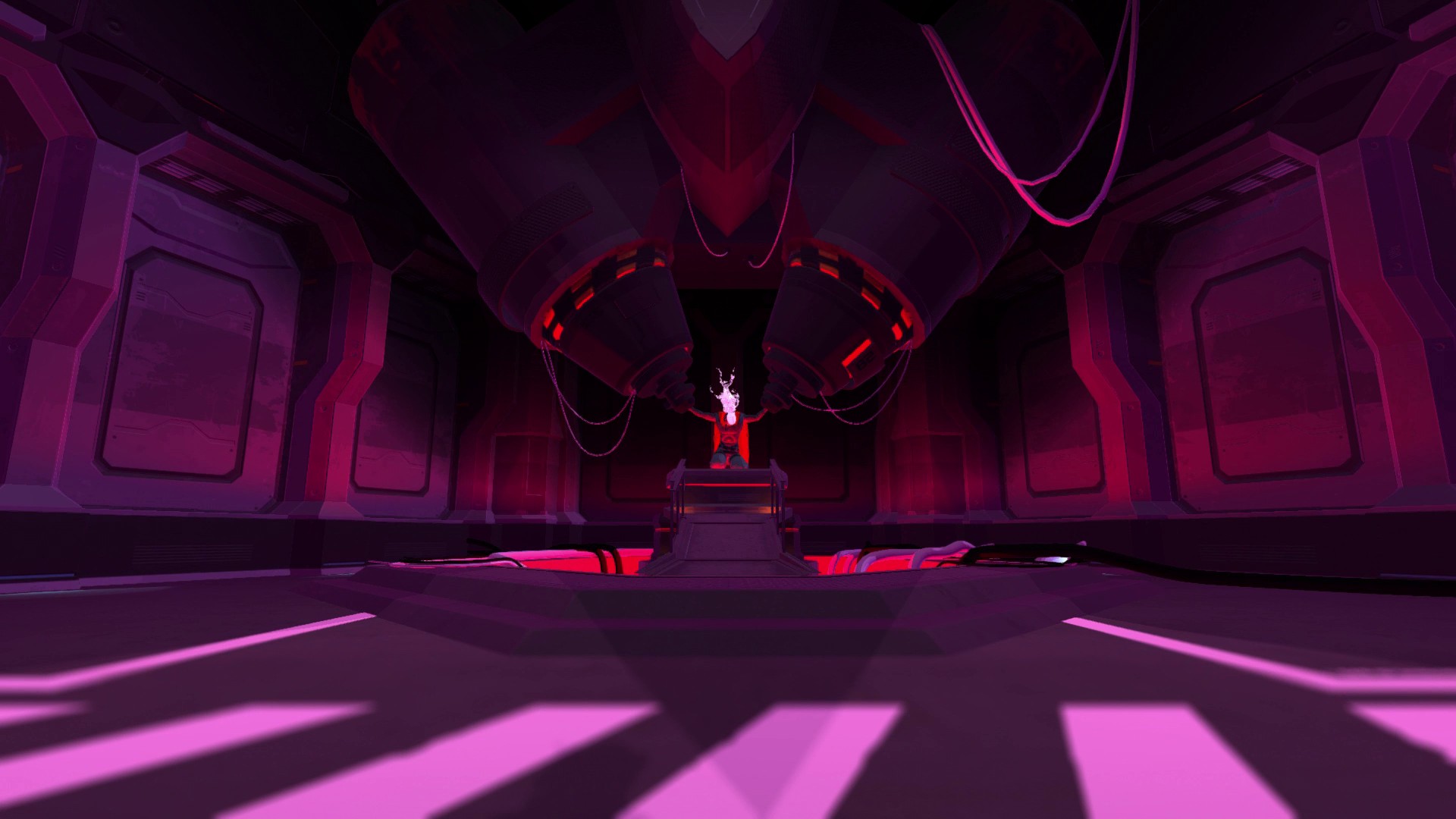 Furi, The Game Bakers, Takashi Okazaki, Samurai, Neon, Toxic, 1980s Wallpaper