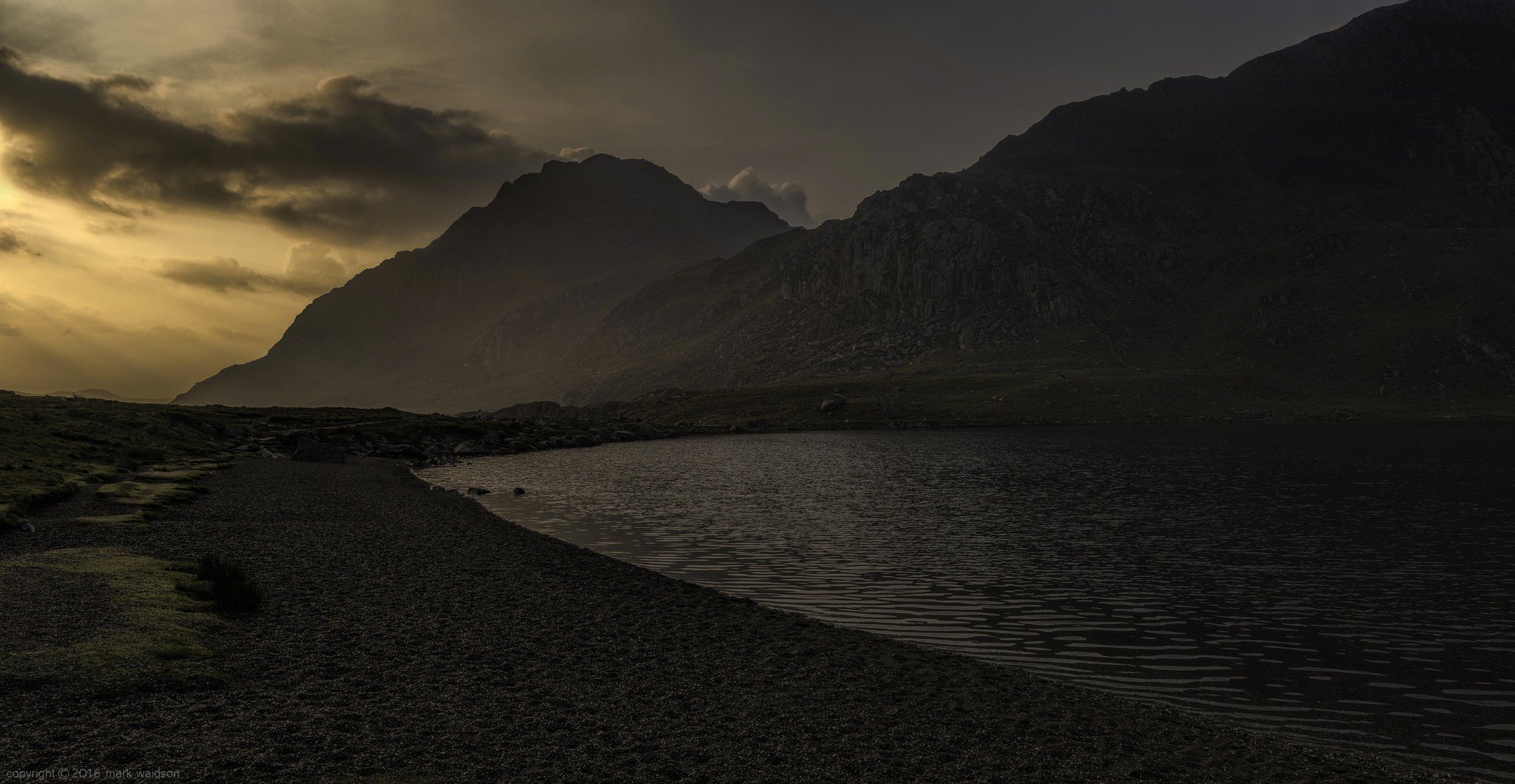 mountains, Lake Wallpaper
