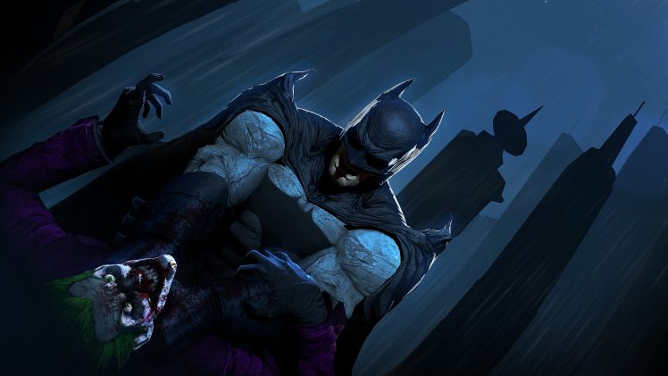 Joker, Batman, DC Comics, Gotham City HD Wallpaper Desktop Background