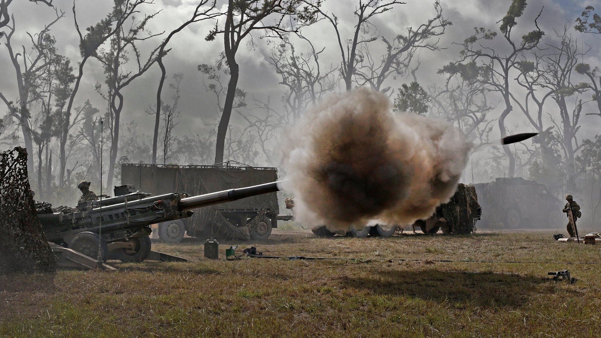 military, Australian Army, M777 howitzer, Australia Wallpaper