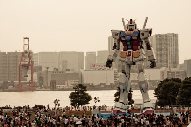 mech, Gundam, Robot, Japan HD Wallpaper Desktop Background