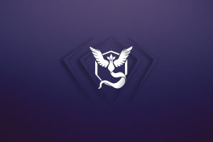 purple, Minimalism, Team Mystic, Pokemon Go