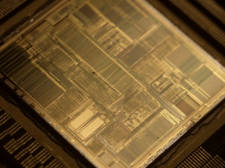 CPU, Processor, DIE, Silicon, Pentium, Microchip HD Wallpaper Desktop Background