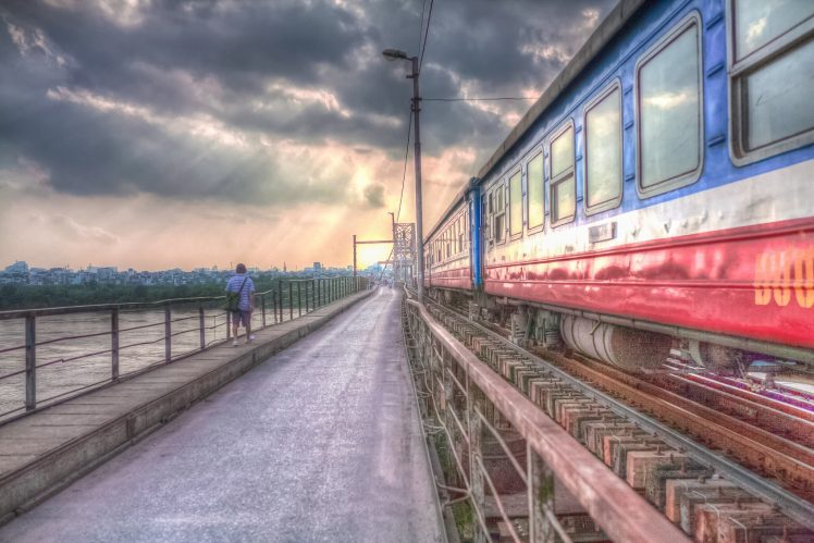 railway, Train HD Wallpaper Desktop Background