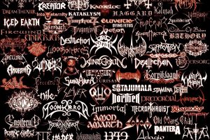metal band, Heavy metal, Black metal, Typography