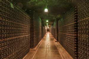 wine, Cellars, Bottles, Lights, Hallway, HDR, California, USA