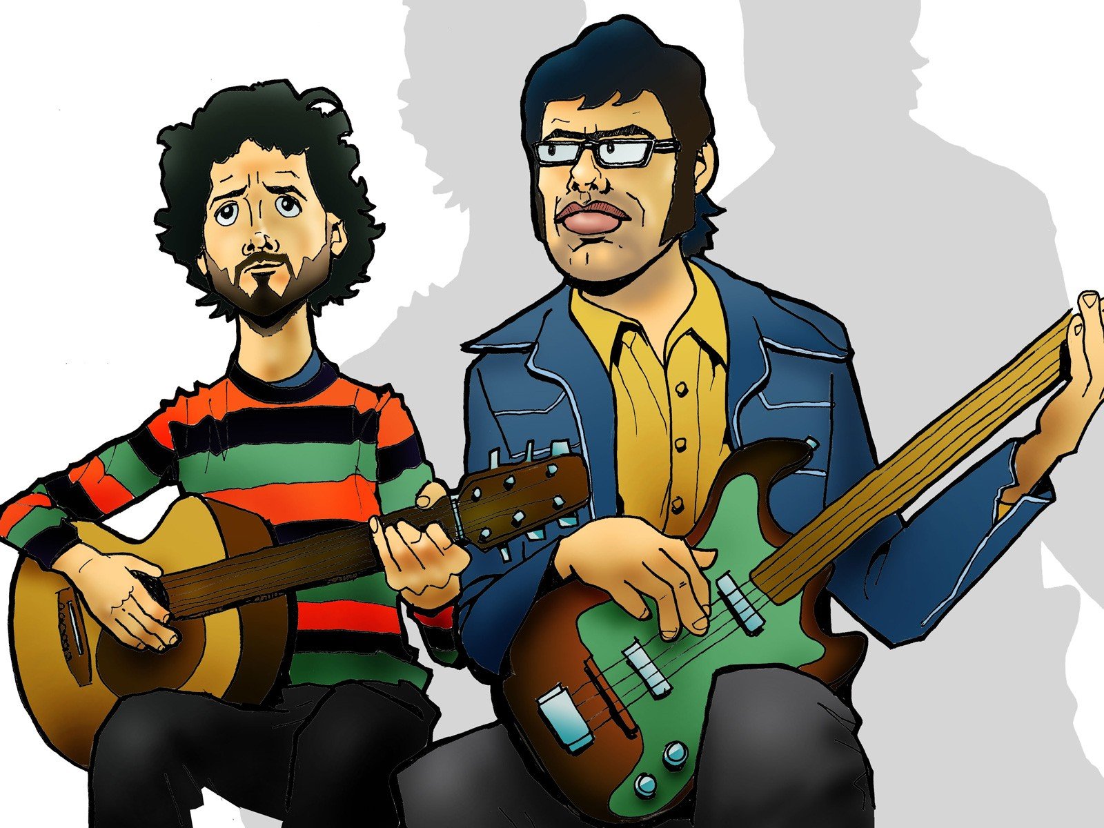 Flight of the Conchords, Music Wallpaper