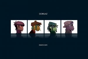 Gorillaz, Music, Album covers