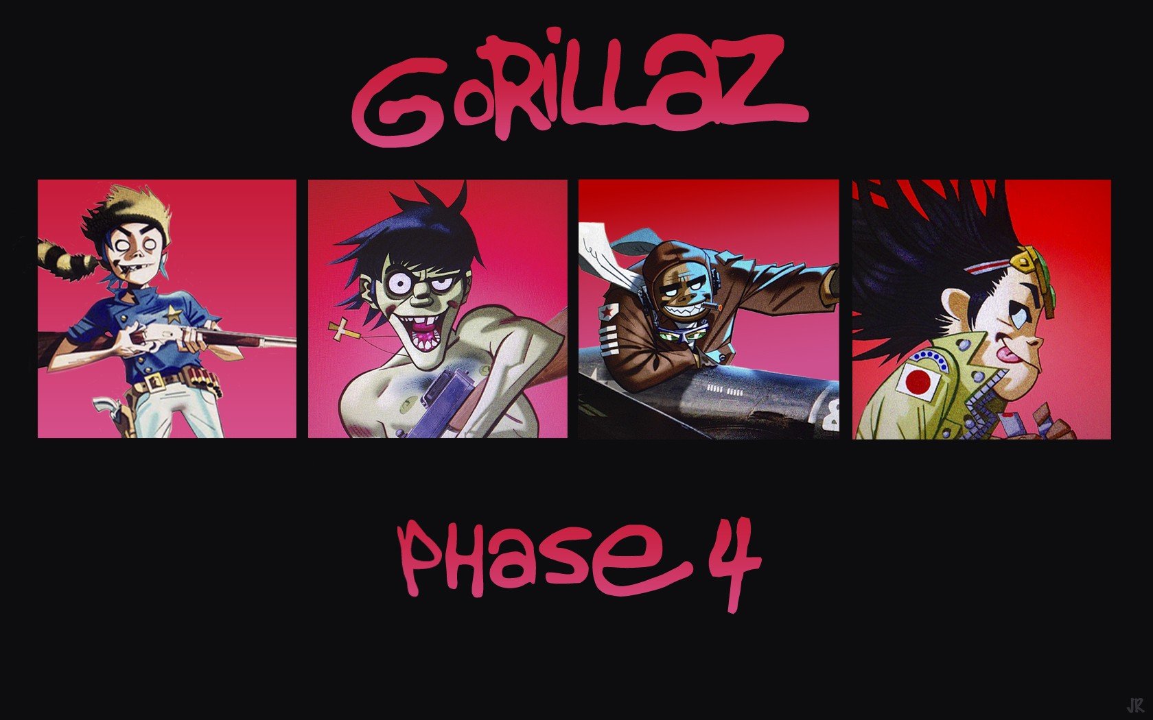 Gorillaz, Music Wallpaper
