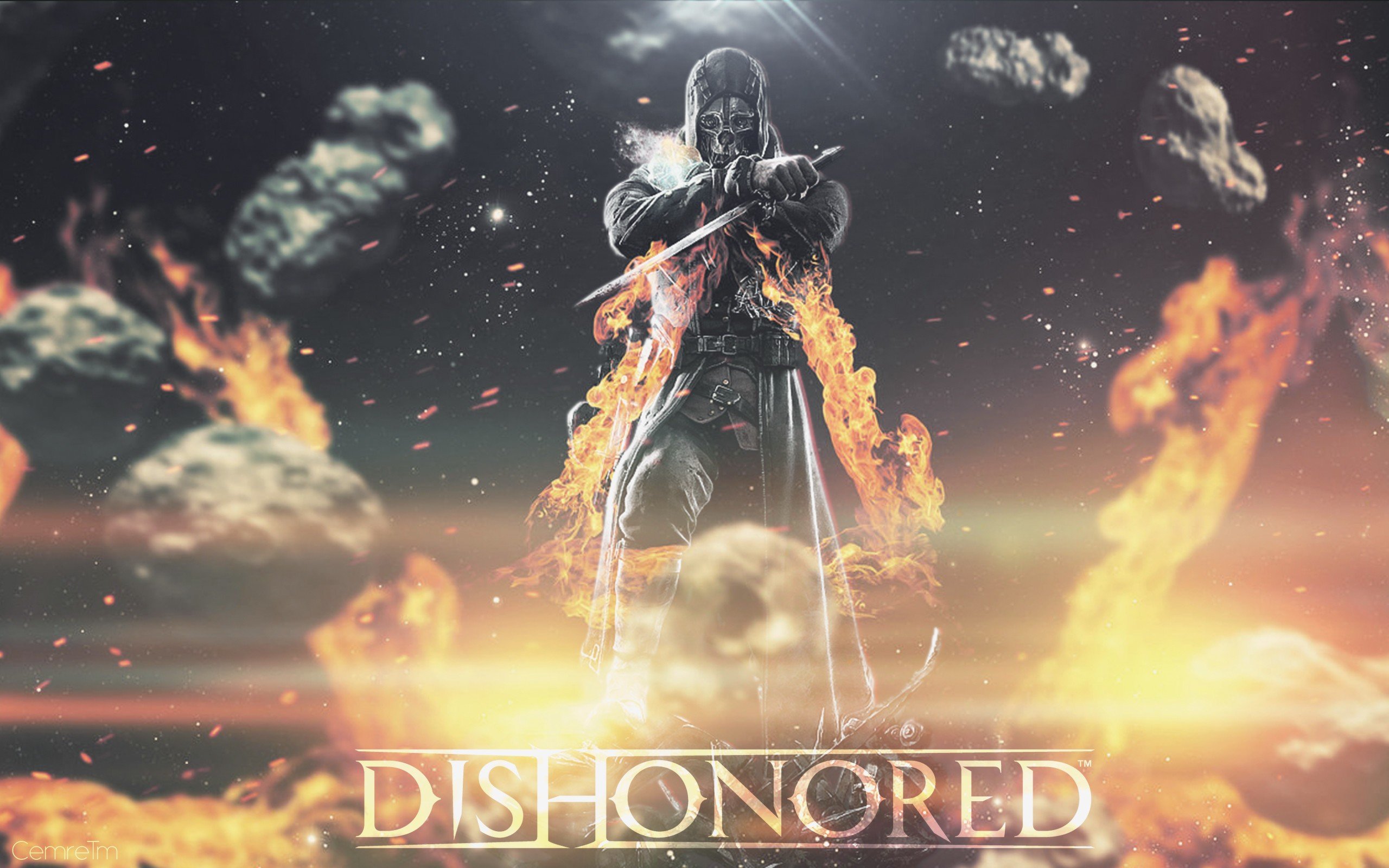 Dishonored, Fire Wallpaper