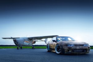 Nissan, Nissan S13, Nissan silvia, Nissan Silvia S13, S13, Silvia S13, JDM, JDM Lifestyle, Japanese cars, Norway, Stance, Photography, Airport, Evening, Stars, Work Wheels, Japan
