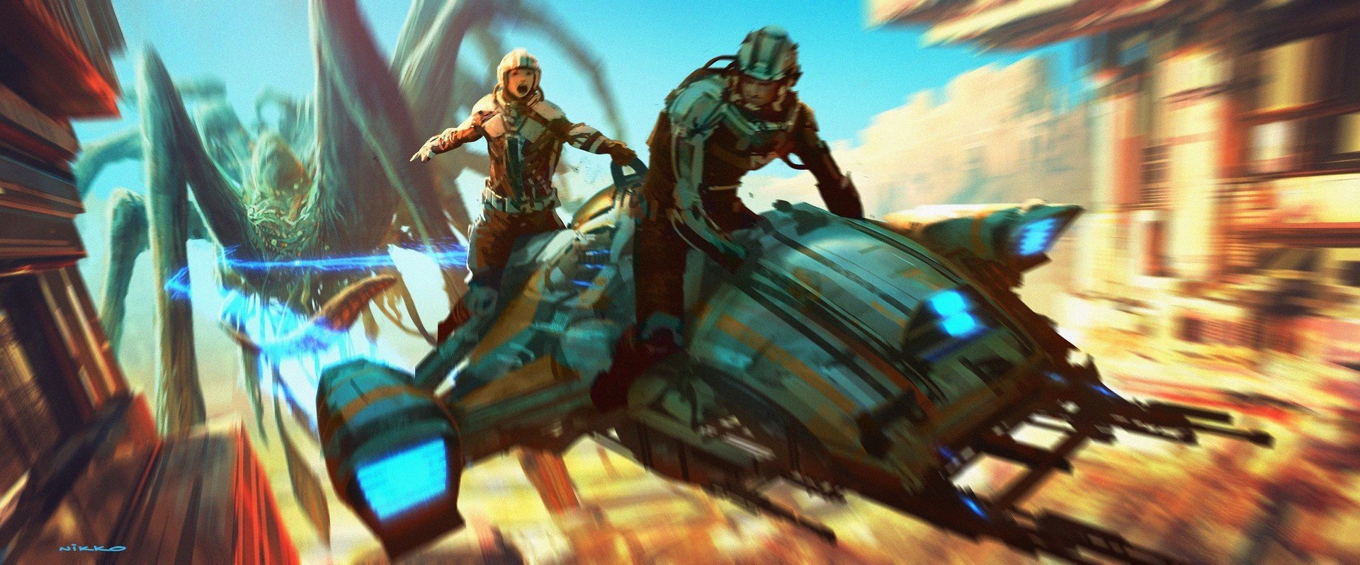 science fiction Wallpaper