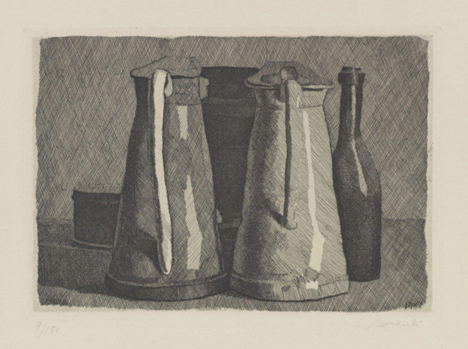 Giorgio Morandi, Classic art, Jars, Sketches Wallpaper
