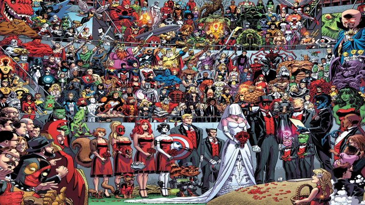 Deadpool, Marvel Comics, Comics HD Wallpaper Desktop Background