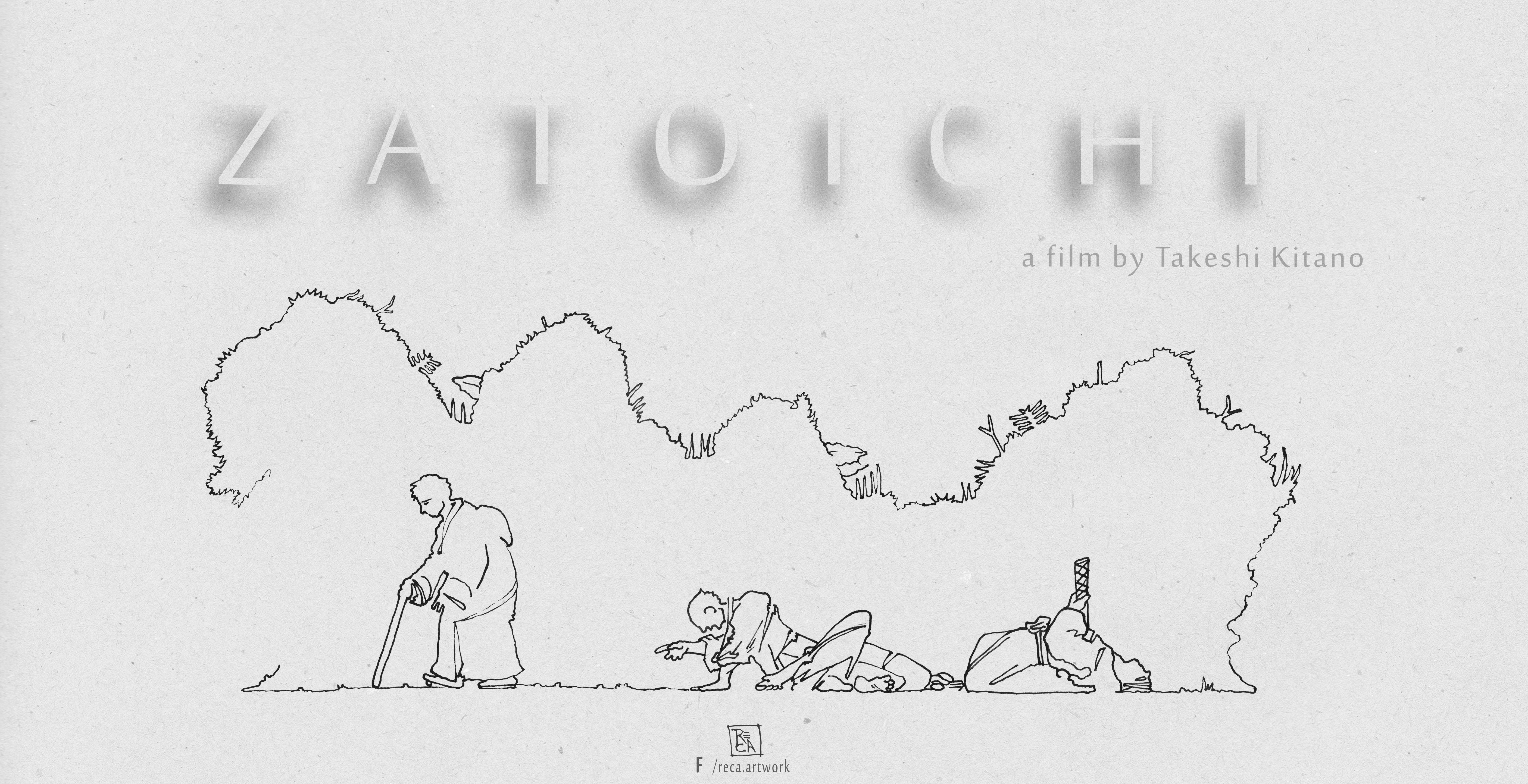 reca, JUAN RECA, Illustration, Zatoichi Wallpaper