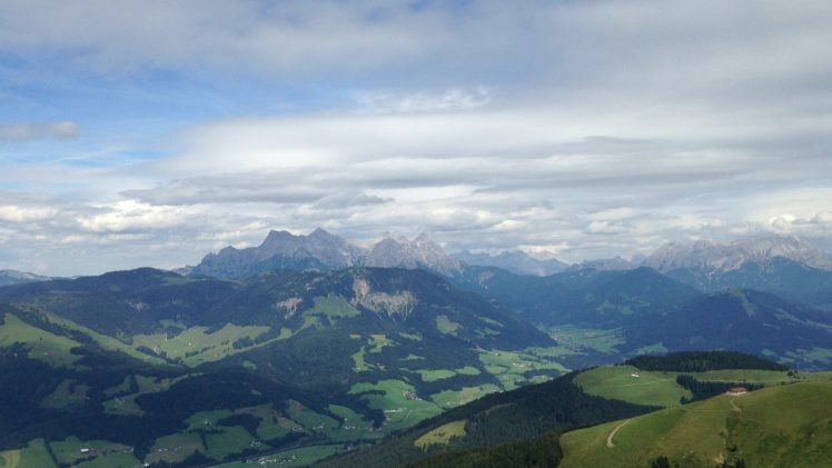 Austria, Tyrol, Mountains, St. Johann in Tirol HD Wallpaper Desktop Background