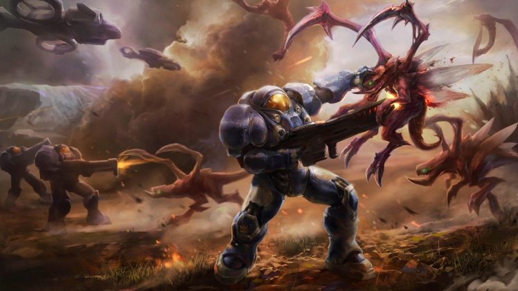 Starcraft II, Blizzard Entertainment HD Wallpaper Desktop Background