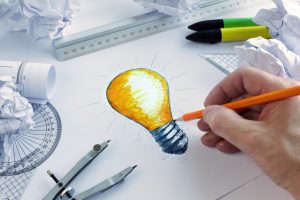 drawing, Lightbulb
