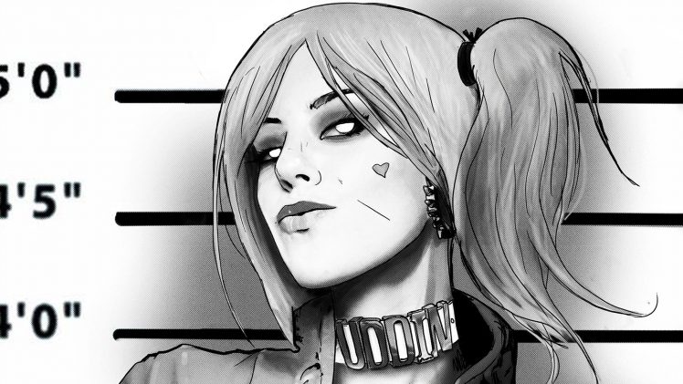Harley Quinn, Comic art HD Wallpaper Desktop Background